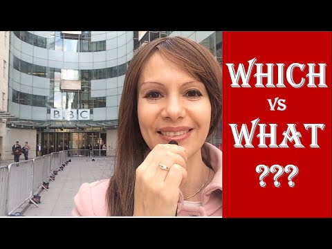 Видео: В чем разница между Which и What в английском языке?