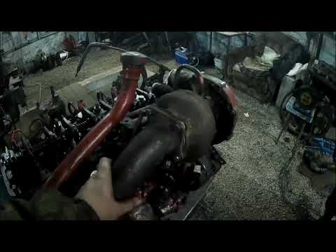 Видео: зил 5301 дособирываем, устанавливаем мотор д 245 и первый запуск.