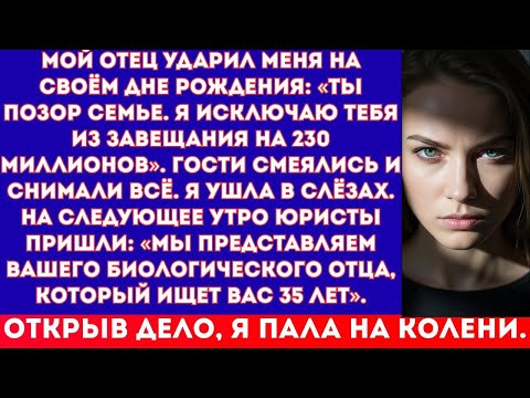 Видео: ПАПА УДАРИЛ МЕНЯ И ВЫКИНУЛ ИЗ ЗАВЕЩАНИЯ НА 230 МИЛЛИОНОВ — НО ЮРИСТЫ ВЫЯСНИЛИ, ЧТО МЕНЯ ПОХИТИЛИ