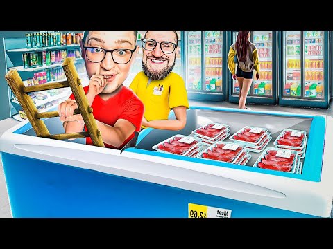 Видео: МЫ УВОЛИЛИ ВСЕХ! САМЫЙ АДСКИЙ ДЕНЬ В ШЕСТЁРОЧКЕ! ВДВОЁМ 24 ЧАСА В МАГАЗИНЕ! (GROCERY STORE) #13