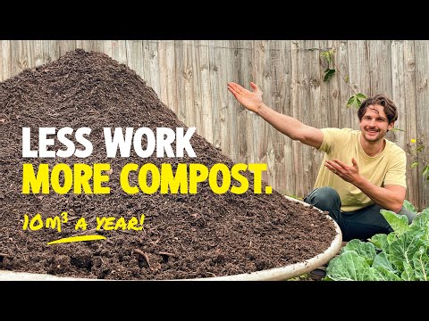 Видео: Как я делаю кучи компоста у себя на заднем дворе (при участии кур)