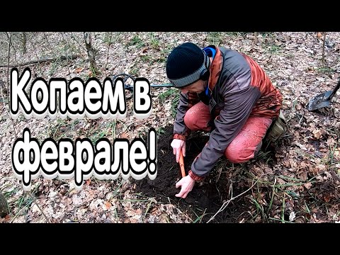Видео: Первый выход в феврале с металлоискателем XP DEUS 2