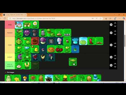 Видео: Тир лист Растения против Зомби растения