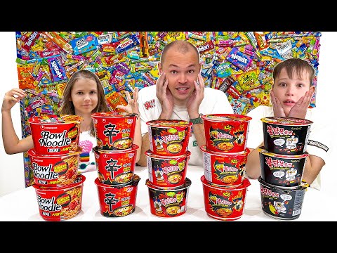 Видео: Лапша Челлендж