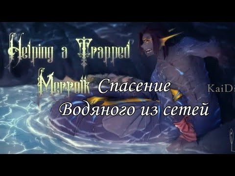 Видео: АСМР "Спасение водяного из сетей" (перевод) (1 часть)