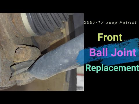 Видео: Пошаговое руководство по замене переднего нижнего шарового шарнира на Jeep Patriot!