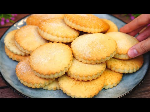 Видео: Молочное печенье за ​​5 минут! Простой и вкусный рецепт!