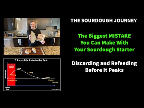 Видео: Самая большая ошибка, которую вы можете совершить при использовании закваски: преждевременное ее ...