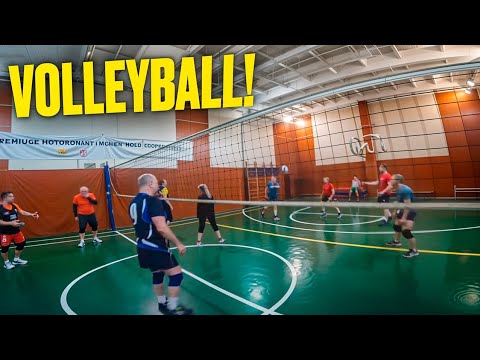 Видео: Игра с заменой, 7х7 пол партии не играл, остыл!) Волейбол от первого лица!)