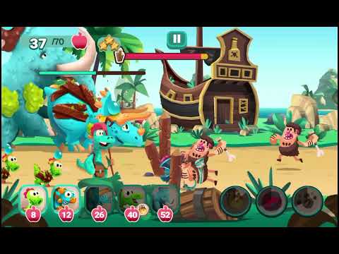 Видео: DINO BASH 2! 7 часть / ДИНОЗАВРЫ ПРОТИВ ПИРАТОВ 😵