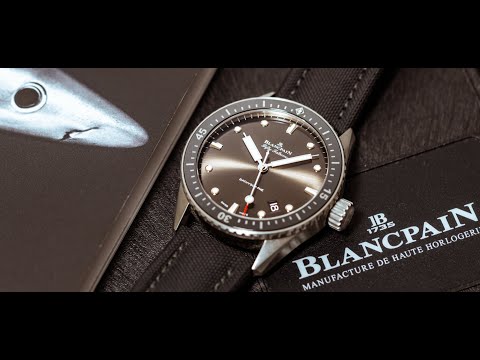 Видео: Обззор Blancpain Fifty Fathoms Bathyscaphe. Лакшери инструмент.