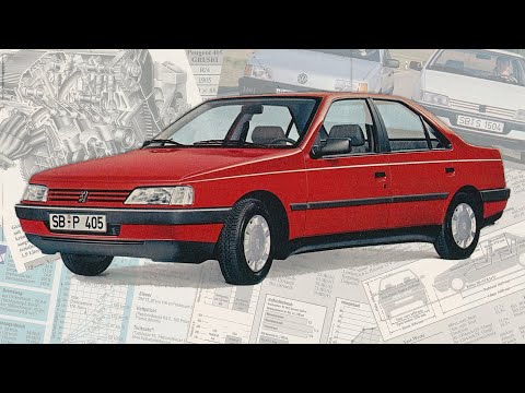 Видео: PEUGEOT 405 • ЛУЧШИЙ автомобиль 1988 года? • КАКИМ он БЫЛ?  ИСТОРИЯ автомобиля 1980-х и 1990-х