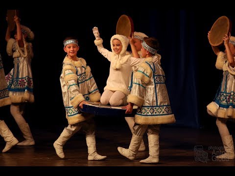 Видео: Корякский танец "Оленята", Ансамбль "Школьные годы"
