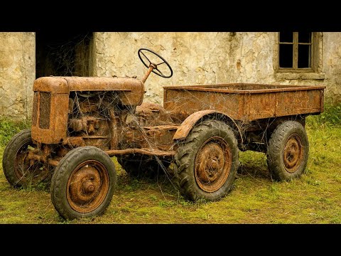 Видео: Из ржавого лома 1930-х в совершенно новый фермерский грузовик