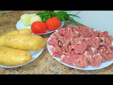 Видео: КУРИНЫЕ СЕРДЕЧКИ! ПОКАЗЫВАЮ КАК ВКУСНО ПРИГОТОВИТЬ ЧТО БЫ ВСЕ ПРОСИЛИ ДОБАВКУ!