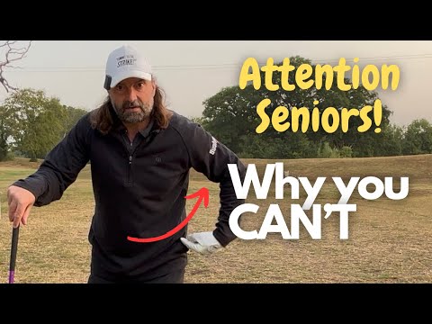 Видео: Почему пожилые люди НЕ МОГУТ начинать замах вниз с ведущего бедра. ЛЕГКО ИСПРАВИТЬ! #гольф #замах...