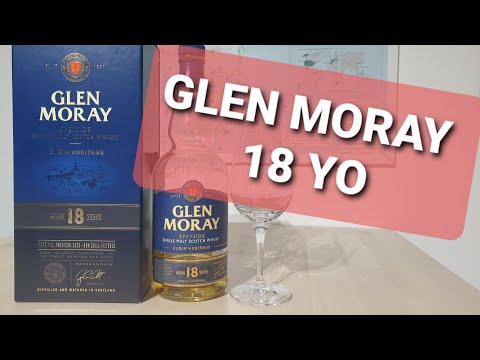 Видео: #вискипанорама #glenmoray #whisky Виски обзор 202. Glen Moray 18 YO , 47.2% alc