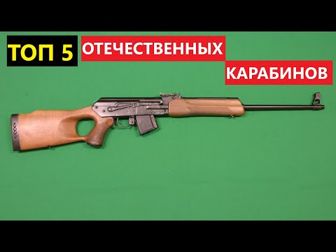 Видео: 💥 ТОП 5 ОХОТНИЧЬИХ КАРАБИНОВ РФ.