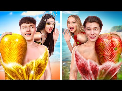 Видео: Добра Русалка vs Зла Русалка! Реальні Дівчата Стали Русалками