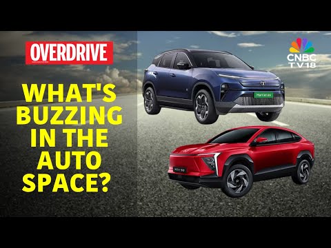 Видео: Tata Harrier EV против Mahindra XEV 9E: битва внедорожников | Overdrive | CNBC TV18