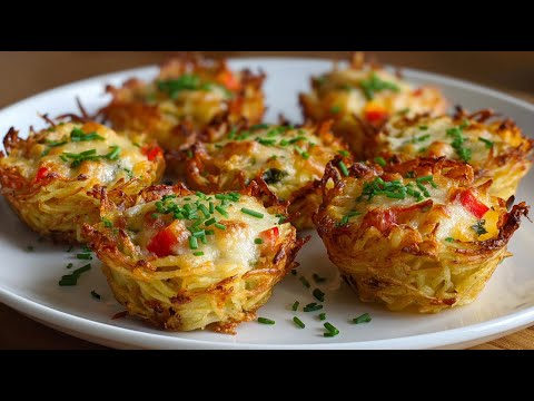 Видео: Не могу оторваться! Простой и вкусный рецепт тёртого картофеля, который вызывает привыкание!