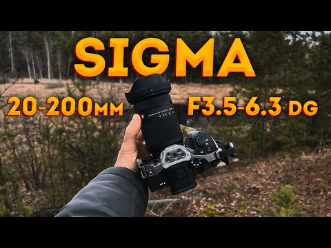 Видео: От влога до фотоохоты - Sigma 20-200mm F3.5-6.3 DG