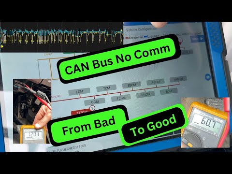 Видео: Плохой сигнал шины CAN Sierra, приводящий к отсутствию пуска двигателя
