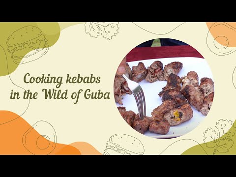 Видео: Приготовление Шашлыка в Естественной Природе Губы / Cooking kebabs in the Wild of Guba