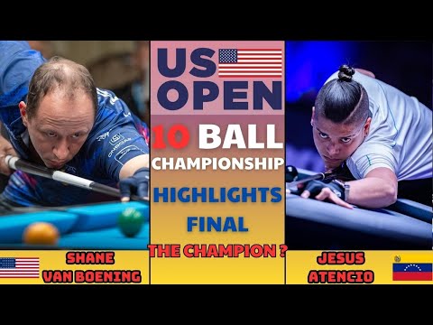 Видео: ФИНАЛ | ШЕЙН ВАН БЁНИНГ - ХЕСУС АТЕНСИО | ОТКРЫТЫЙ ЧЕМПИОНАТ США ПО ИГРЕ 10 ШАРОВ | ОСНОВНЫЕ МОМЕ...
