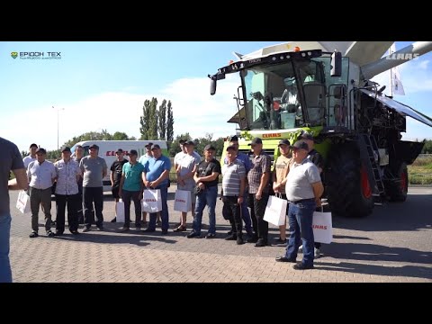 Видео: Навчання операторів техніки CLAAS, Полтава