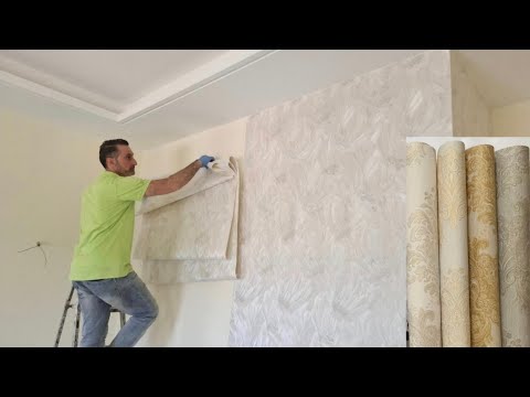 Видео: Простые шаги для профессиональной поклейки обоев