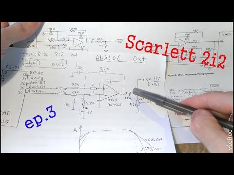 Видео: Scarlett 2i2 2nd ~ ep3 ~ Схемотехника Аналоговых Выходов