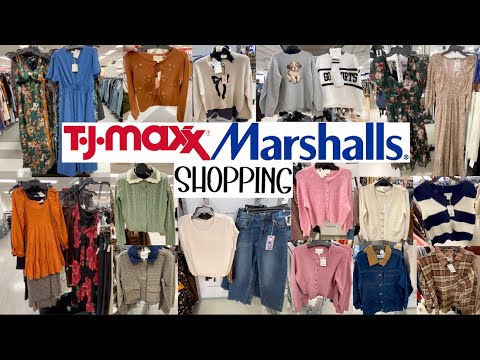 Видео: TJ MAXX & MARSHALLS #tjmaxx #marshalls #шопинг #одежда