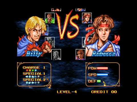 Видео: прохождение Double Dragon (Neo Geo) (ARCADE)