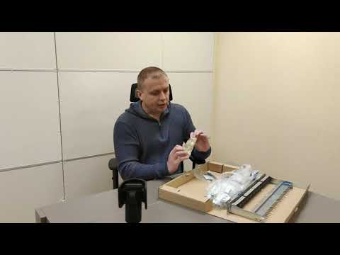 Видео: HD Патч-панель на 48 портов с модулями S500 FutureCom 6A, 1U, 19", черная, Corning