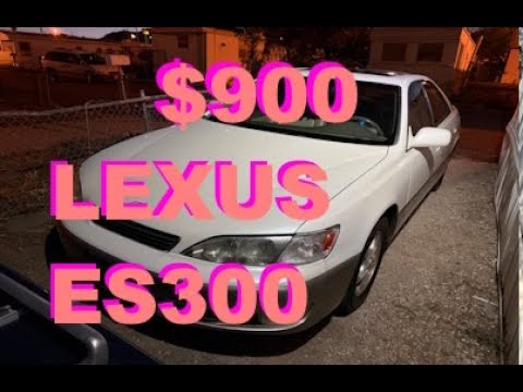 Видео: Я купил Lexus ES300 1999 года за 900 долларов. Якорь или красота? ЧАСТЬ 1