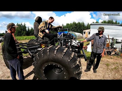 Видео: ЗАБИРАЕМ ОЧЕРЕДНОЙ ВЕЗДЕХОД( КАРАКАТ )"SHARK" ИЗГОТОВЛЕННЫЙ ЛЕОНИДОМ КУЗИНЫМ.