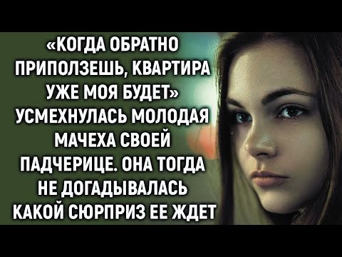 Видео: «Когда обратно придешь, квартира уже моя будет» усмехнулась мачеха  Она тогда не догадывалась…