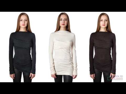 Видео: Мастер-класс по изготволению трикотажного топа с драпировкой