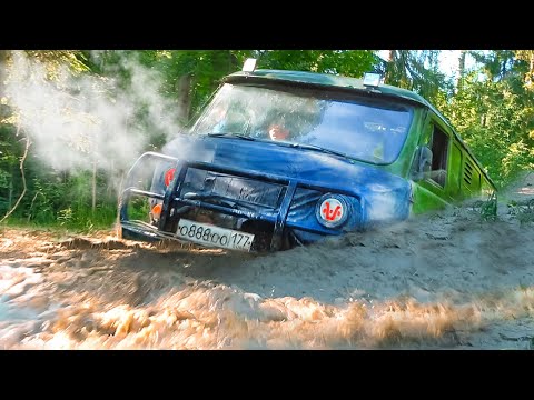 Видео: Ушатали УАЗ Буханку и УАЗ Симбир Заруба полноприводных внедорожников 4х4 Кто царь бездорожья?
