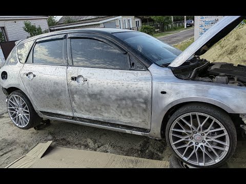 Видео: МАЗДА ПОДГОТОВКА К ПОКРАСКЕ  2ЧАСТЬ