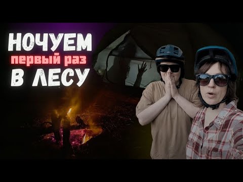Видео: ПЕРВЫЙ РАЗ ночуем в лесу. Кемпинг на электровелосипедах на максималках