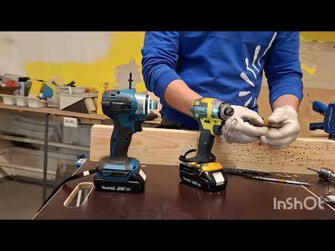 Видео: makita 173 vs китай реплика.#натяжныепотолки #tools #makita