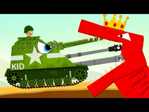 Видео: Создал ТАНК Кид #1 Крафт Танка в Labo танк - Схватка с Боссами на Машинки Кида