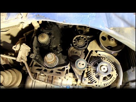 Видео: Замена роликов и ремня ГРМ на Peugeot Boxer 2 2,2 дизель Пежо Боксер 2 2002 года 2часть