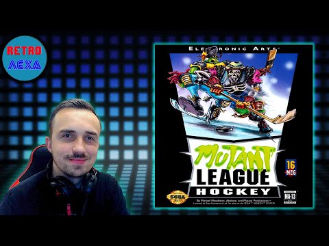 Видео: Mutant League Hockey | МУТАНТЫ НА ЛЬДУ | ОБЗОР | (SEGA)