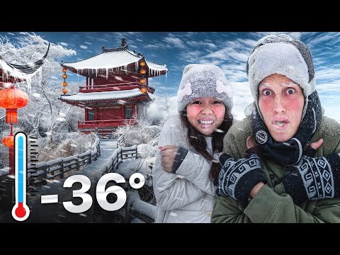 Видео: ВЫЖИВАЕМ 3 ДНЯ в Самом ХОЛОДНОМ ГОРОДЕ Китая! Мы очень замерли