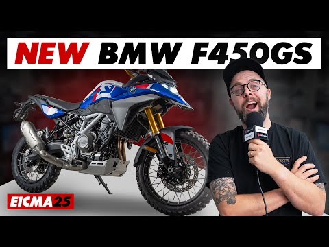 Видео: Новый BMW F450GS 2026 года представлен на выставке EICMA: все, что нужно знать!