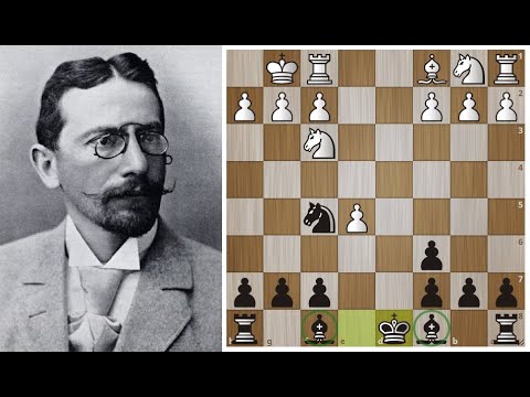 Видео: Зигберт Тарраш - отец Берлинской защиты! Рождение варианта! Шахматы.