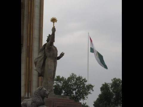 Видео: Душанбе: Прилет, дорога Аэропорт - Профсоюзы  ч.1